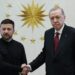 Ərdoğan və Zelenski arasında görüş başlayıb