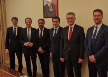 Hikmət Hacıyev Bundestaqın nümayəndə heyəti ilə görüşdü