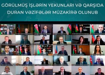 Əmək və sosial müdafiə sahəsində görülmüş işlərin yekunları müzakirə olunub