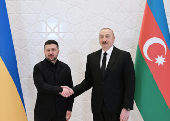 Ukrayna Prezidenti Volodimir Zelenski Azərbaycanda işgüzar səfərdədir
