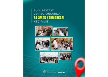 Bu il Bakıda və regionlarda 74 əmək yarmarkası keçirilib