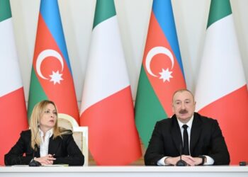 Prezident İlham Əliyevin sosial media hesablarında Ciorcia Meloni ilə görüşünə dair videoçarx paylaşılıb
