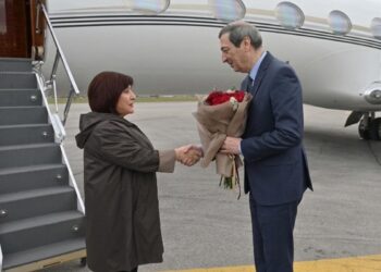 Sahibə Qafarova Monteneqroya səfərə gedib