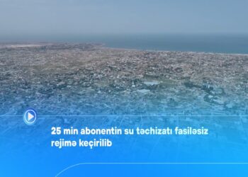 ADSEA: 25 min abonentin su təchizatı fasiləsiz rejimə keçirilib