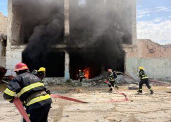 FHN Sumqayıtda kompleks mülki müdafiə təlimi keçirib – VİDEO