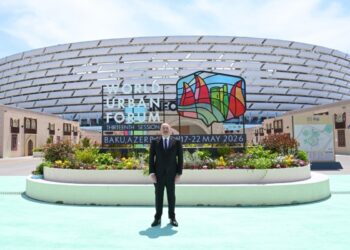 Prezident Bakı Olimpiya Stadionunda WUF13 ilə bağlı görülən işlərlə tanış olub