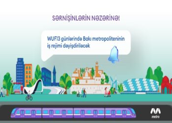 Bakı Metropoliteni WUF13 günlərində gücləndirilmiş rejimdə işləyəcək