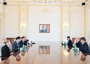 Prezident İlham Əliyev Slovakiya Baş nazirinin müavinini qəbul edib