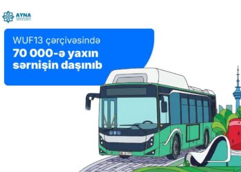 AYNA: WUF13 çərçivəsində 70 minə yaxın sərnişin daşınıb