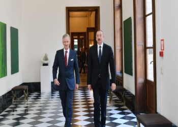 Belçika Kralı Prezident İlham Əliyevi təbrik edib