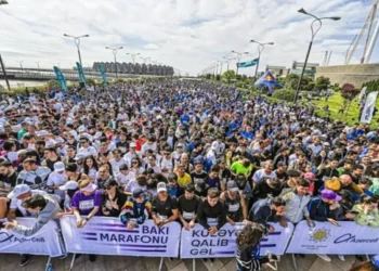 XİN əməkdaşları “Bakı Marafonu 2026″da iştirak ediblər