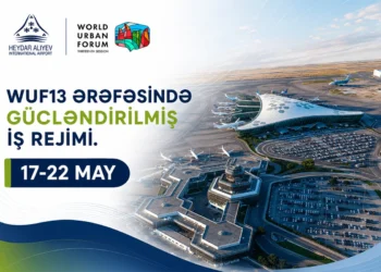 Heydər Əliyev Beynəlxalq Aeroportu WUF13 dövründə gücləndirilmiş rejimdə işləyəcək