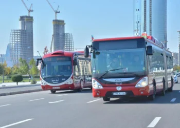 Bakıda bu avtobusların fəaliyyəti bərpa edilir