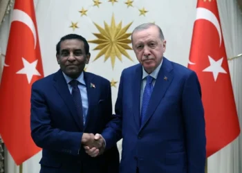 Ərdoğan Sudanın Baş nazirini qəbul edib