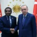 Ərdoğan Sudanın Baş nazirini qəbul edib