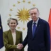 Ərdoğan Fon der Lyayenlə Türkiyə-Aİ münasibətlərini, regional inkişafları və əməkdaşlığı müzakirə edib