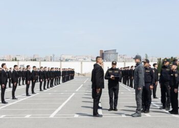 Vilayət Eyvazov sıra baxışı keçirdi – VİDEO/FOTO
