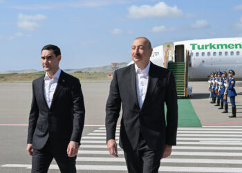 Sərdar Berdiməhəmmədov Füzulidə səfərdədir