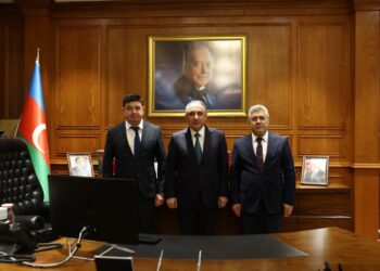 Kamran Əliyev Qarsda görüşlər keçirib