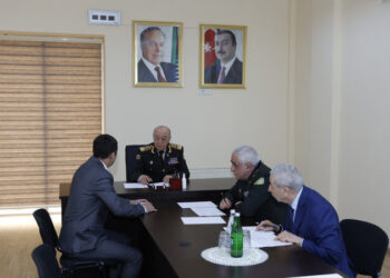 Kəmaləddin Heydərov Xırdalan şəhərində vətəndaşları qəbul edib – FOTO