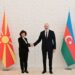 Şimali Makedoniya Prezidenti Azərbaycan liderini təbrik edib