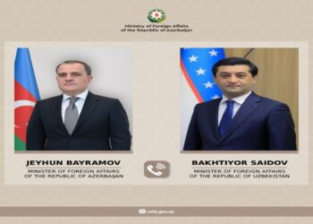 Azərbaycan və Özbəkistan XİN rəhbərləri regional məsələləri müzakirə edib