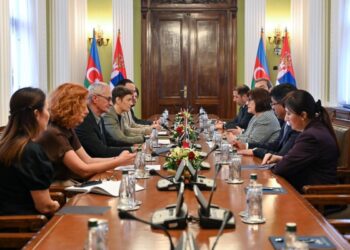 Sahibə Qafarova Belqradda Serbiya Milli Assambleyasının sədri ilə görüşüb