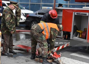 FHN: Ötən həftə 593 yanğına çıxış olub, 42 nəfər xilas edilib, 7 nəfərin meyiti təhvil verilib – VİDEO