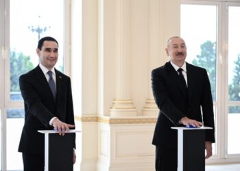 Azərbaycan və Türkmənistan prezidentlərinin iştirakı ilə “Dostlug” tankerinin onlayn formatda hədiyyə olunması mərasimi keçirilib
