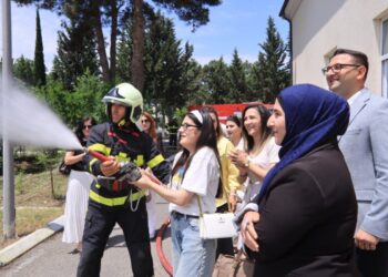 FHN-in Dövlət Yanğından Mühafizə Xidməti növbəti “açıq qapı günü” tədbiri keçirib