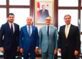 TÜRKPA Baş katibi Ramil Həsən AK Parti sədrinin birinci müavini Efkan Ala ilə görüşdü
