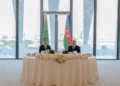 İlham Əliyevin adından Türkmənistan Prezidentinin şərəfinə dövlət ziyafəti verilib