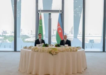 İlham Əliyevin adından Türkmənistan Prezidentinin şərəfinə dövlət ziyafəti verilib