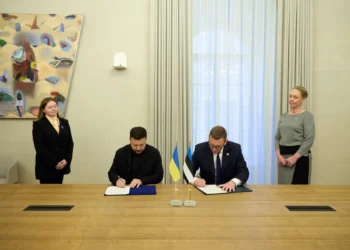 Ukrayna və Estoniya müdafiə sahəsində əməkdaşlıq haqqında bəyannamə imzalayıb