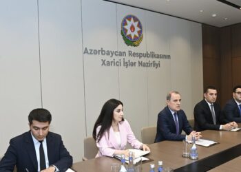 Ceyhun Bayramov ICMP-in baş direktoru Katrin Bomberger ilə görüşüb