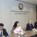 Ceyhun Bayramov ICMP-in baş direktoru Katrin Bomberger ilə görüşüb