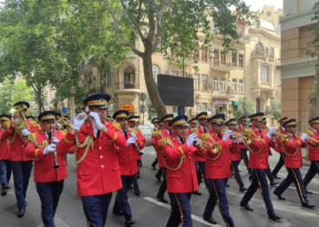Bakının bir sıra küçə və prospektlərində hərbi orkestr yürüşləri keçiriləcək