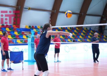 Voleybol millimiz Avropa Liqası öncəsi məşqdə – FOTOLAR