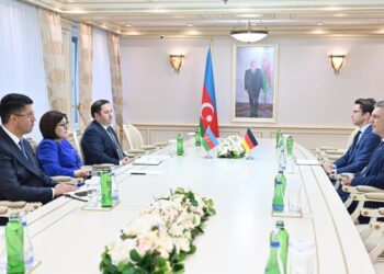 Sahibə Qafarova Almaniyanın ölkəmizdəki səfirini qəbul edib