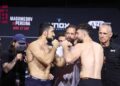 UFC döyüşçüləri Bakıda üz-üzə gəldi – FOTO