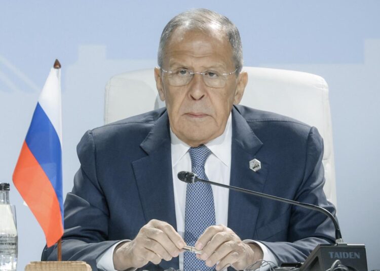 SOUTH AFRICA, JOHANNESBURG - AUGUST 24, 2023: Russia's Foreign Minister Sergei Lavrov gives a press conference as part of the 15th BRICS Summit at the Sandton Convention Centre. Russian Foreign Ministry Press Service/TASS

????-??????????Ä ??????????. Ö???????????. ??????? ??????????? ??? ñë ó????? ?????? ?? ????Ä ?????-??????????? ? ?????? ??????? ?ñª†ó ? ????????????? ?????????-?????? Sandton. ?????-?????? ?ªÉ ñë/ì?óó