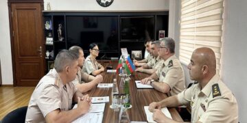 Bolqarıstan Müdafiə Nazirliyinin nümayəndə heyəti Azərbaycanda səfərdədir