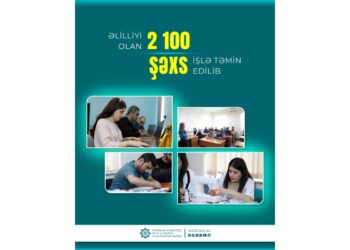 Bu il əlilliyi olan 2 100 şəxs işlə təmin edilib