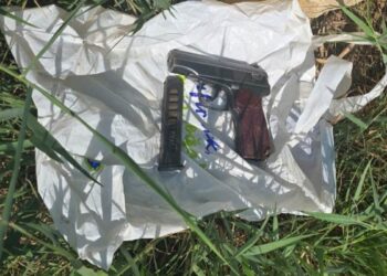 Ədliyyə Nazirliyi DİN-lə birgə əməliyyat keçirib, məhkuma aid tapança tapılıb – FOTO