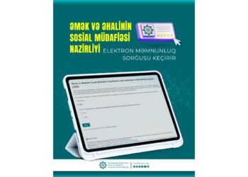 Əmək və Əhalinin Sosial Müdafiəsi Nazirliyi xidmətlərindən məmnunluq sorğusu keçirir
