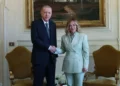 Ərdoğan İtaliyanın Baş naziri ilə regional və qlobal məsələləri müzakirə edib