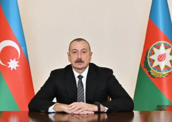 Prezident İlham Əliyev və Federal Kansler Fridrix Merts mətbuat konfransı keçirirlər