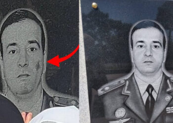 Polad Həşimovun məzar daşındakı nöqsan aradan qaldırıldı – FOTOLAR