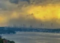 Güclü fırtına İstanbul hava limanlarının fəaliyyətini pozub