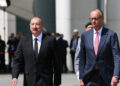 Prezident İlham Əliyev və Federal Kansler Fridrix Merts mətbuata bəyanatlarla çıxış ediblər – YENİLƏNDİ